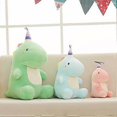 thumbnail image 4 of Plush Dinosaur Stuffed Animals Soft Toy Dino Plushies Cotton Birthday Gifts for Kids Blue 9.4 Inch, 4 of 4