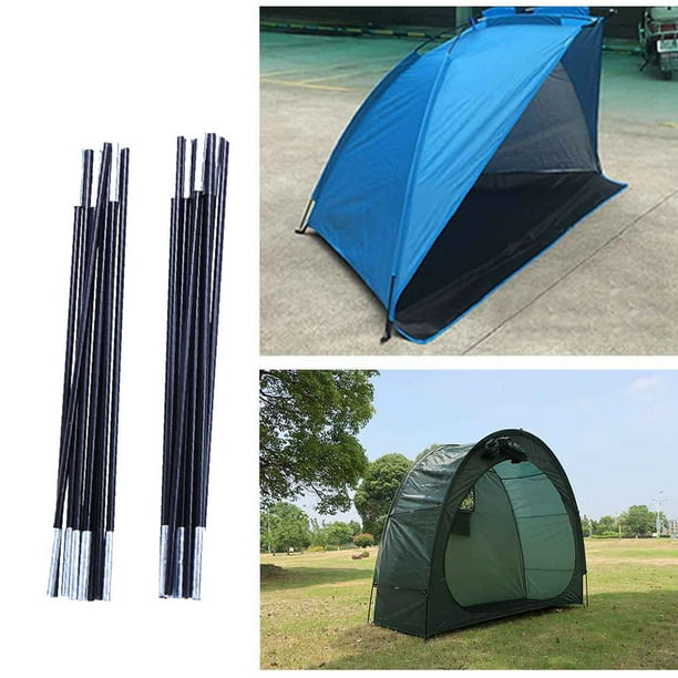 Tiges De Support De Tente En Fibre De Verre Anti-corrosion – Paires Pliables Pour Tentes 1 à 8 Personnes – Longueurs De 3,0m à 4,9m, Diamètres 7-8 Mm – Montage Rapide