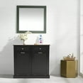 thumbnail image 3 of KIGOTY Dual Kitchen Trash Cabinet, Double Tilt Out Trash Can Cabinet with Countertop and Drawer, Free-Standing Pet Proof Recycling Cabinet Garbage Can Holder (Black), 3 of 8
