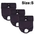 thumbnail image 1 of Paquete de 3 pañales reutilizables y lavables para perros, muy absorbentes., 1 of 5