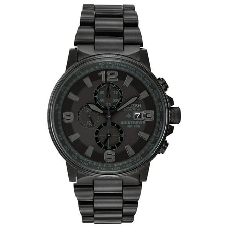 - Eco-Drive NightHawk Chronograph Mens Watch CA0295-58E