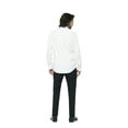 thumbnail image 2 of OppoSuits Men's White Knight Solid Color Shirt, 2 of 2