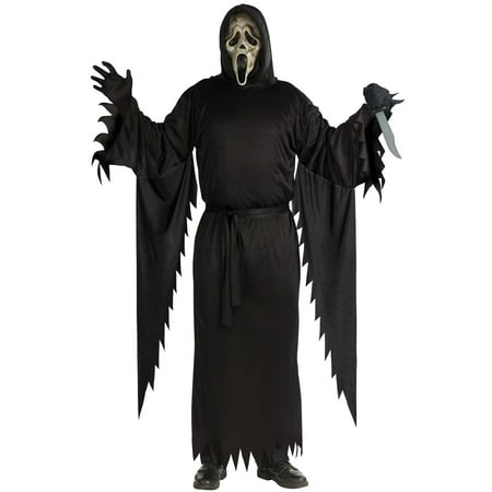 Scream Zombie Ghost Face Adult Halloween Costume - Walmart.com