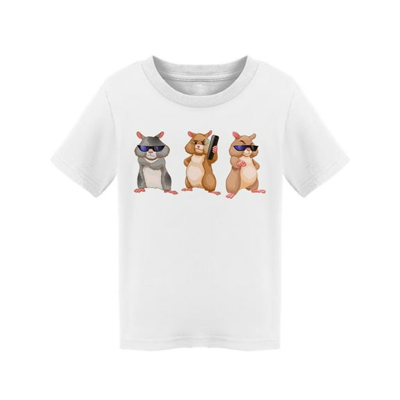 Three Cool Hamsters T-Shirt Toddler -Image by Shutterstock,  3 Toddler