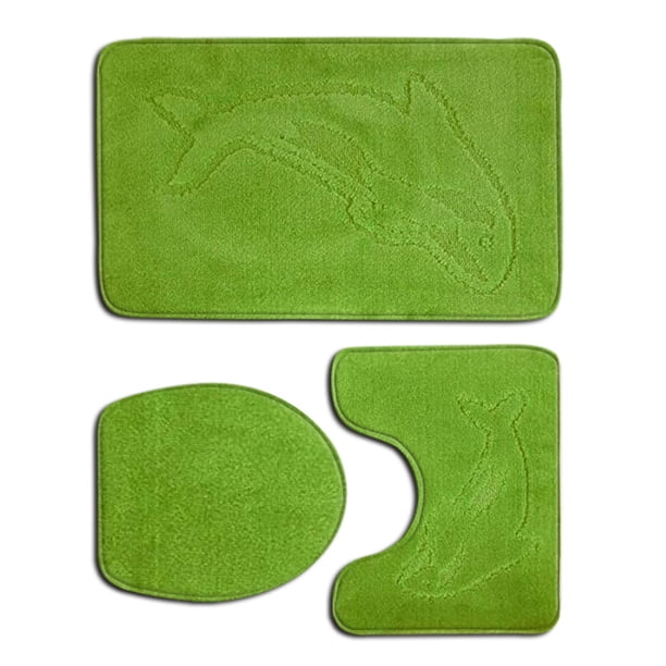 Yuarrent 3 unids/set alfombra de baño absorbente para bañera y ducha fácil de limpiar duradera cómoda respetuosa con el medio ambiente Decoración del hogar PJ210922-A022