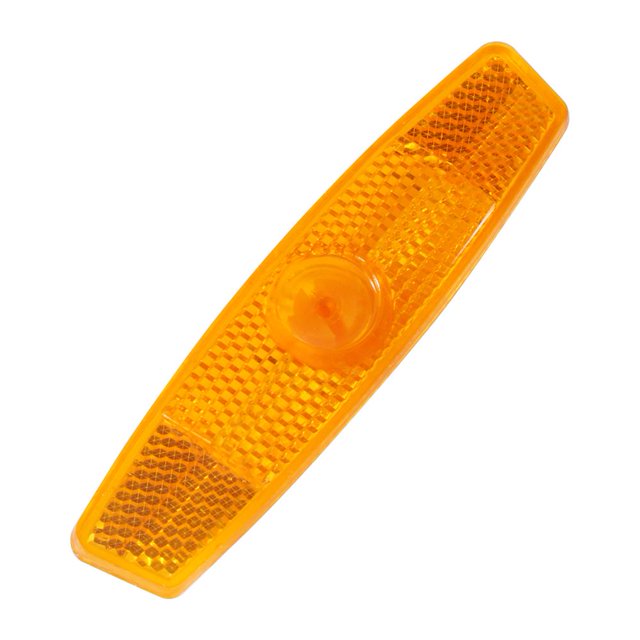 Clip de advertencia de seguridad para Reflector de llanta de rueda de lente reflectante de plástico para radios de bicicleta