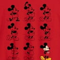 thumbnail image 2 of Mickey & Friends - Mickey Mouse Evolution - Men's Long Sleeve T-Shirt, 2 of 4