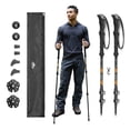thumbnail image 1 of Bastones de trekking Cascade Mountain Tech de aluminio, juego de 2, 1 of 9