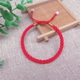 thumbnail image 4 of WORGEOUS 12 piezas pulseras tejidas pulsera creativa joyería moda vestido pulsera Samll regalo para parejas (rojo), 4 of 8