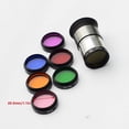 thumbnail image 5 of Astronomical Telescope Accessories Seven Color Filter Nebula Filter 1. 25 Inch 31. 7mm Moon Filter Nebula, 5 of 6