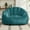Blue, variant on ZAFLY Oversized Bean Bag Chair for Adults, Faux Fur Large Comfy Chair with Footstool, Big Lazy Floor Sofa for Gaming - Pink