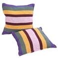 thumbnail image 6 of Distinctive Cotton Canvas Hanging Rope Chair with Pillows Rainbow, 6 of 12