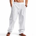 thumbnail image 2 of Akiihool Men's Casual Pants Men's Slim Fit Comfort Stretch Chino Pant White,XXXL, 2 of 9