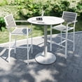 thumbnail image 2 of Olio Designs Ivy 29.5" Aluminum Patio Bar Stool in Gray and White, 2 of 4
