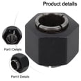 thumbnail image 3 of BTOER 1 2 Router Chuck Replacement DW6214 DW616 Replacement Router Accessory Router Collet Replacement Router Nut Replacement, 3 of 9