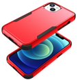 thumbnail image 6 of Dteck for iPhone 15 Case, Slim Pocket-Friendly Hybrid Silicone Bumper Shockproof Tough Rugged Case,Red, 6 of 6
