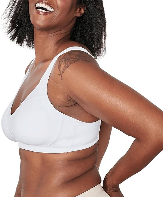 Playtex 18 Hour Bounce Control Convertible Wirefree Bra Wicking Cool Comfort 4699