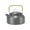 Gray-0.8L, variant on Aluminum Alloy Camping Kettle, Portable Travel Coffee Pot, Large Capacity Outdoor Water Boiler for Hiking Use