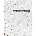 thumbnail image 5 of American Baseball Sports Outdoor Pillow Covers Set of 2, Decorative Waterproof Throw Pillow Case, Red Line and White Cotton Linen Soft Cozy Cushion Pillowcases, 5 of 6