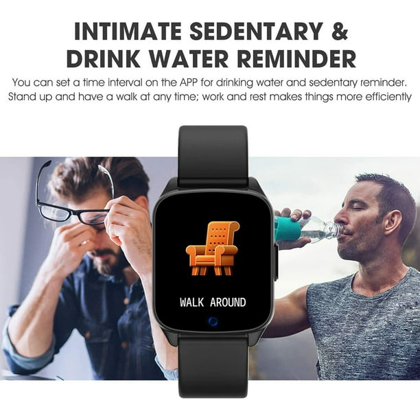 Fitness Tracker Watch for Women Men Heart Rate Blood Pressure