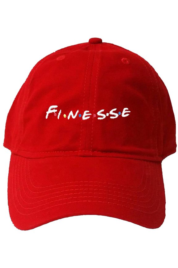 Adult Finesse Embroidered Deluxe Dad Hat
