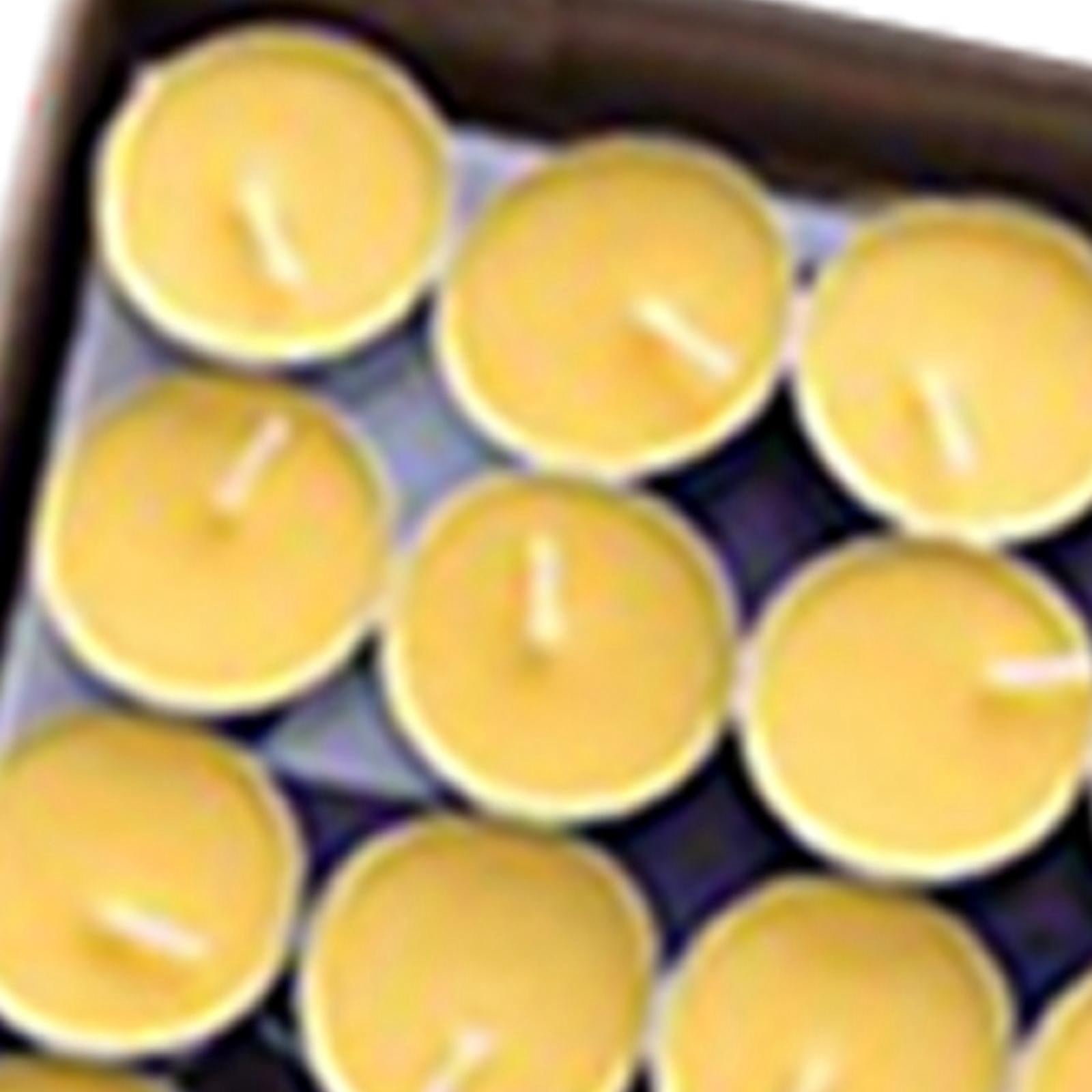 Lot De 16 Bougies Chauffe-plats Tibétaines Sans Fumée - Au Beurre De Ghee, Dimensions 3.7x3.7x1.3 Cm - Pour Méditation, Autels, Cérémonies, Diwali, Décoration