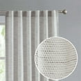 thumbnail image 2 of French Connection Misty Light Filtering Back Tab Window Curtain 2-Panel Sets, 2 of 7