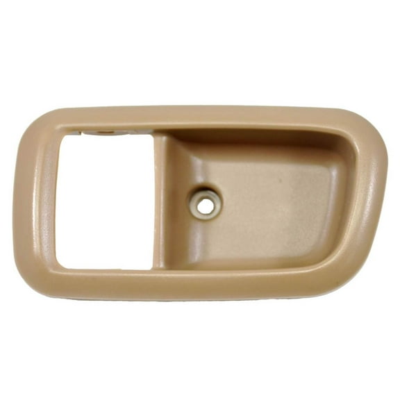 PT Auto Warehouse TO-2950B22RL - Inner Interior Inside Door Handle Trim/Bezel, Brown (Oak) - Extended Cab Only - Driver Side Rear Fits select: 2000-2004 TOYOTA TUNDRA