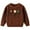 Coffee q01 Sweatshirts for Teen Girls, variant on Sweater for Boys 14-16 with Zipper Girls' Fall Sweaters Color Block Crewneck Long Sleeve Drop Shoulder Knit Pullover Tops for Kids Size 5-14Y