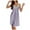 Light Purple, variant on LIIPEE Nightgown For Women Satin Chemise Sexy Nightie Sleep Dress Sexy Sleepwear Classic Pajamas