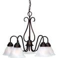 thumbnail image 2 of Volume Lighting Minster 5-Light Shaded Chandelier, 2 of 2