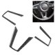 thumbnail image 4 of Pegatina Para Volante, Decoración Para Volante, Embellecedor Interior De Fibra De Carbono, 3 Uds., Embellecedor De Marco De Botón De Volante, Pegatina De Fibra De Carbono Apta, 4 of 8