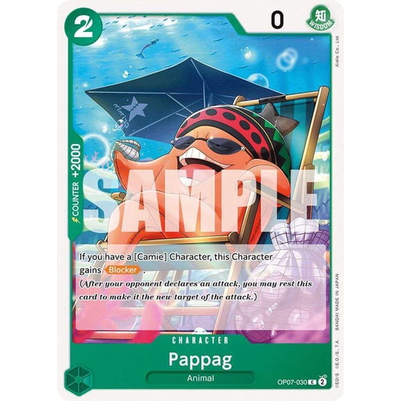 One Piece 500 Years in the Future Common Pappag OP07-030