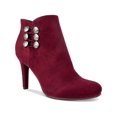 thumbnail image 1 of Rialto Womens Cairo Booties Ankle Dress Boots Purple 11 Medium (B,M), 1 of 4