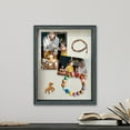 thumbnail image 3 of 11" x 14" Gray Wood Grain Shadow Box by Studio Décor – Back Loading Display Frame with Pin Cushion Backing for Keepsakes - Crafts & Photos - 6 Pack, 3 of 4