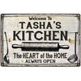 thumbnail image 1 of TASHA'S Kitchen Farmhouse Sign Gift 8x12 Metal 208120033461, 1 of 1