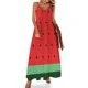 thumbnail image 1 of Vestido sin mangas Sandía [Roufxis-Rb] Vestidos de fiesta Vestido suelto de verano Vestidos para graduación Vestidos para eventos especiales Vestido, 1 of 6