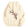 thumbnail image 5 of AWXNJUX Oversized Hoodie Hoodie Print Blond Hoodie Blond Album Hoodie Pullover Tops Streetwear Hoodie Sweatshirt Sudaderas Para Mujer (Beige,XXXL), 5 of 5