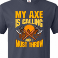 thumbnail image 4 of Inktastic Axe Throwing Funny Gift T-Shirt, 4 of 5