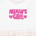 thumbnail image 4 of Inktastic Meemaw's Girl Girls Baby Dress, 4 of 5