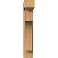 thumbnail image 2 of Ekena Millwork 7 1/2"W x 32"D x 44"H Westlake Block Smooth Bracket w/ Offset Brace, Western Red Cedar, 2 of 25
