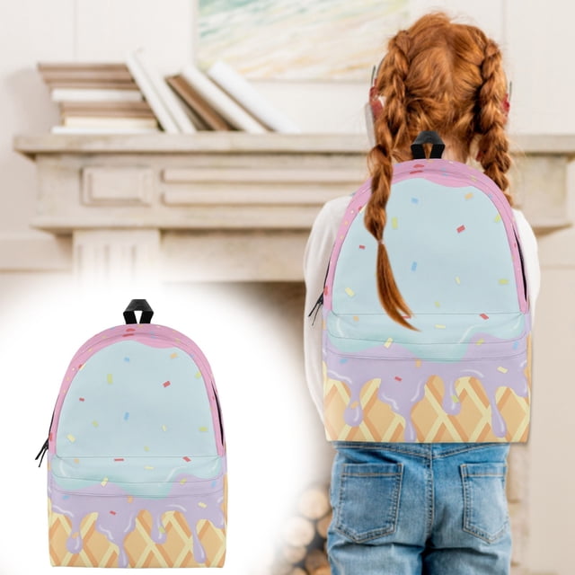 WHEANG Ice Backpack Kawaii Shoulder Backpacks Backpack ForBoys Ice Drip BackpackFor Boys