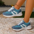 thumbnail image 4 of Willtoo Women's 2026 Thick Sole Fashion Sneakers Breathable Comfortable Walking Shoes Non-Slip Rubber Sole Tennis Shoes All Seasons, 4 of 5