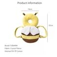 thumbnail image 4 of Protección Caídas Bebé Cojín Almohada Wünd  Protección Caídas 2en1 Modelo Amarillo, 4 of 5