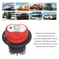 thumbnail image 3 of Battery Disconnect Switch, 50m Ohm  Contact Resistance 100A Battery Isolator Switch  For RV, 3 of 8