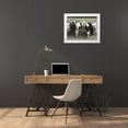 thumbnail image 3 of Nan 14x12 White Modern Wood Framed Museum Art Print Titled - Grass is Greener, 3 of 4