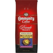 Community Coffee Private Reserve Breakfast Blend Whole Bean Coffee, 12 oz