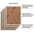 thumbnail image 4 of Americanflat 8" x 10" Picture Frame Set with Mat - Perfect for Farmhouse Decor - Modern Farmhouse - 4 Pack, 4 of 7