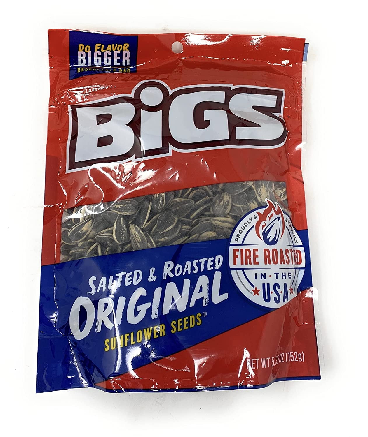 BiGS Sunflower Seeds 5.35oz 1 bag (Original Salted & Roasted)