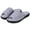Grey, variant on Womens Soft Open Toe Slide Slippers, Indoor Outdoor Rubber Sole